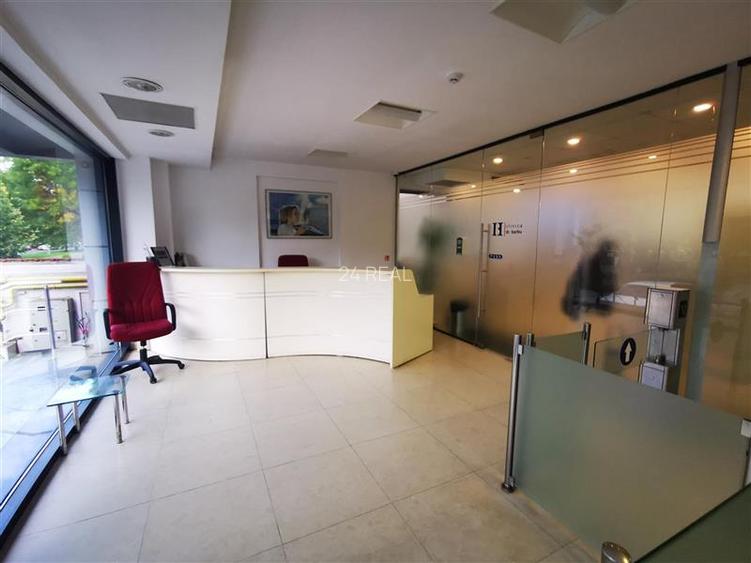 Spatii birouri - Piata Domenii - Stradal - 380 mp - compartimentat - 2