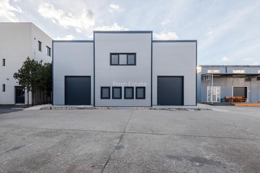 Hale depozitare/productie + Cladire de birouri | Teren 4213 m.p. | Tunari - 2