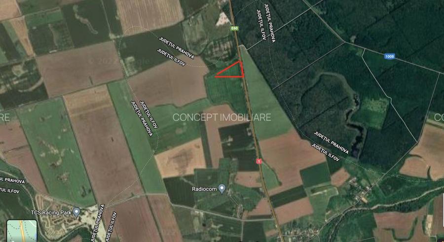 Snagov, CIolpani, Deschidere 61m DN1, Teren Intravilan 4906mp - 6