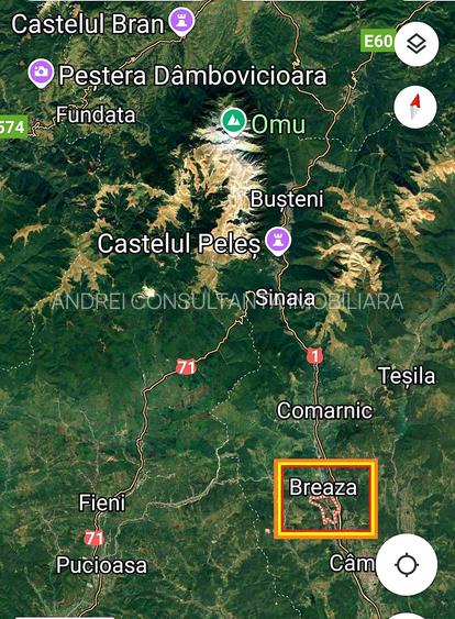 Oportunitate vanzare 6000 mp teren drept,superb toate utilitatile Breaza Prahova - 9