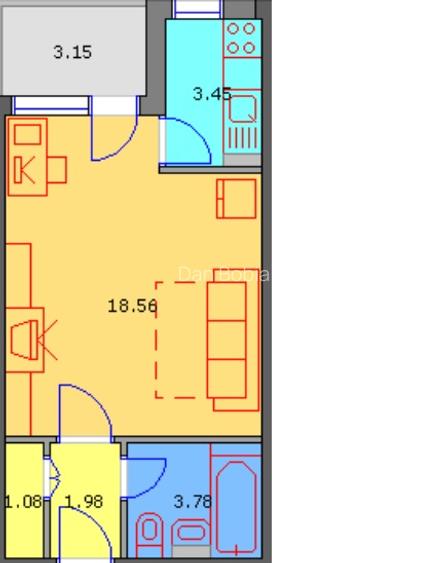 Garsoniera V-v Plaza Romania - 4