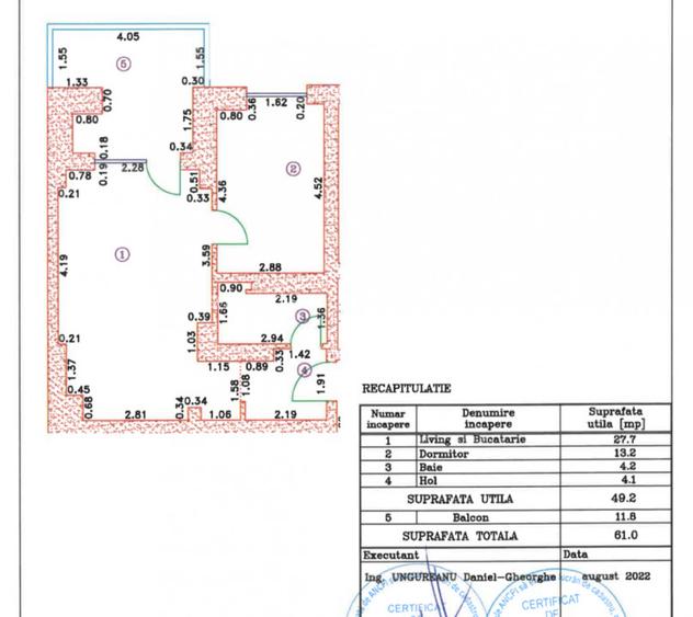 Apartament 2 camere Cortina North -Faza I- - 1
