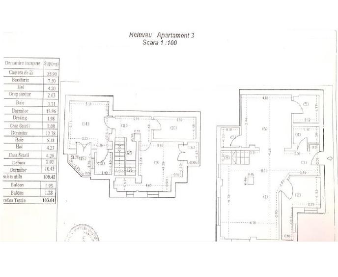 Mosilor apartament spatios tip duplex - 10