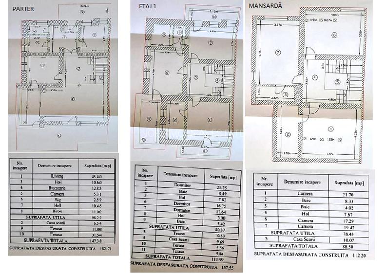 Vilă tip duplex, construcție premium din cărămidă plină, teren 487mp - Mogoșoaia - 1