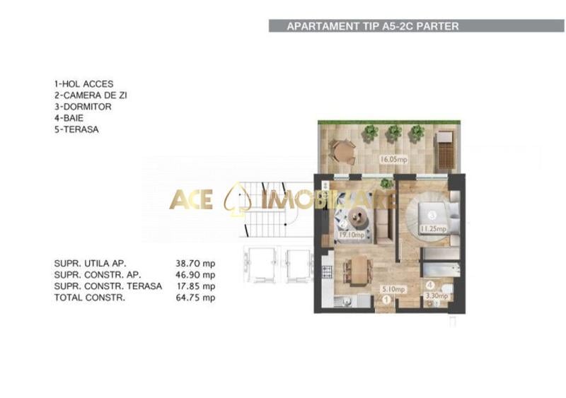 2 Camere de inchiriat | Pipera | Metrou | Centrala - 10