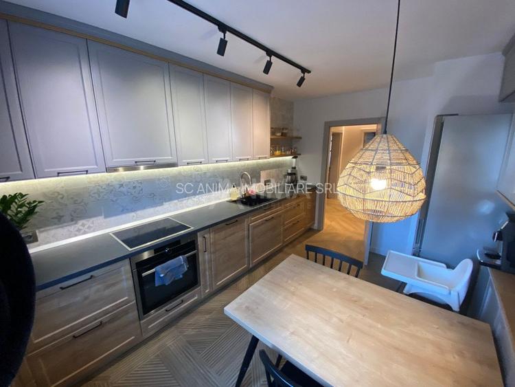 Apartament cu 4 camere 107mp, finisat si mobilat modern, Gradini Manastur - 12