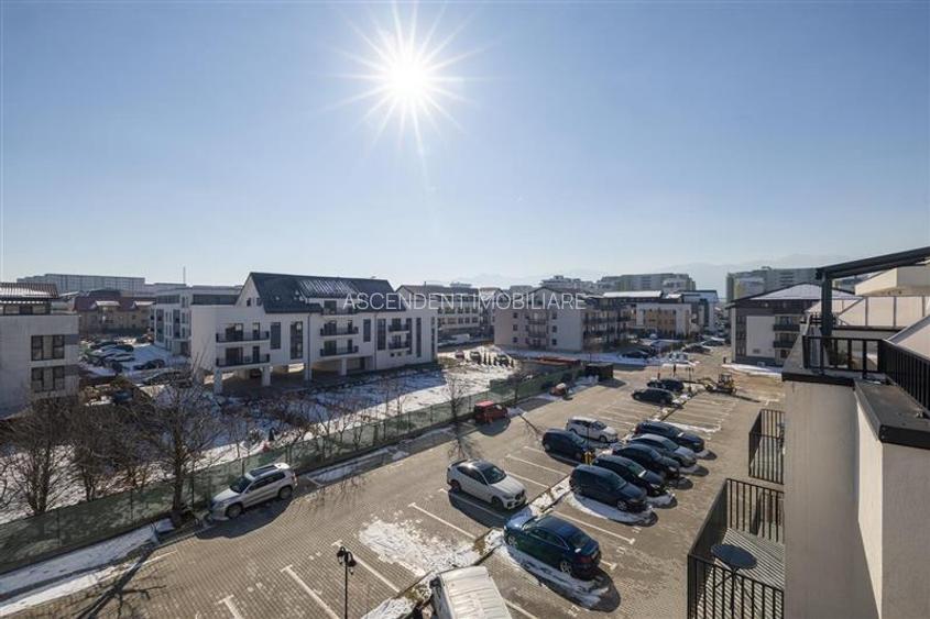 Apartament 2 camere,tip penthouse,mobilat, utilat,2 terase,100mp,Tractorul,Braso - 13