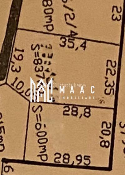 Teren Intravilan I 837 mp La pădure I Acces auto I Șura Mică - 3