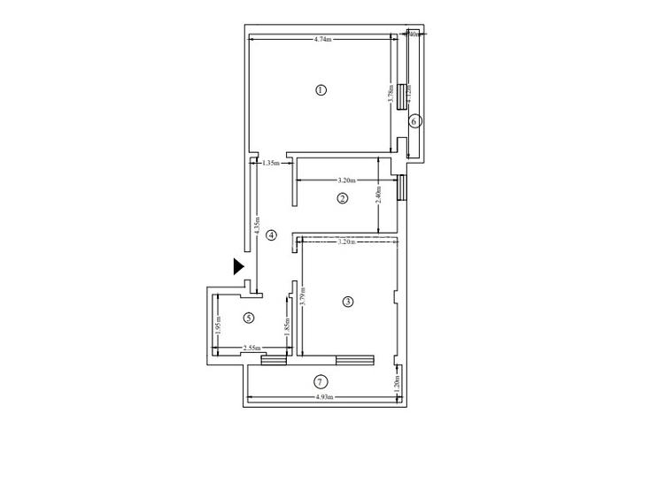Apartament 2 camere | 56 mp | Etaj 2/3 | Bucium - 3