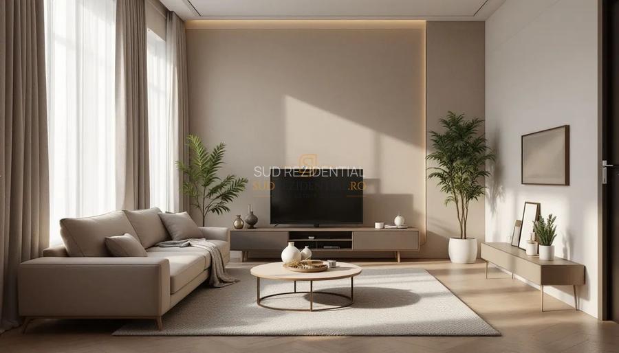 Apartament cu terasa generoasa - 2 camere, decomandat, metrou Berceni - 4