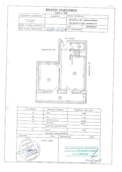 Apartament 2 camere NEPTUN Str Garii - 14
