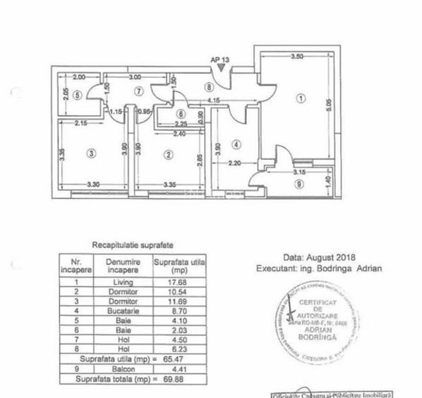 Apartament 3 camere Militari Exigent Plaza Faza 1, decomandat, centrala proprie! - 19