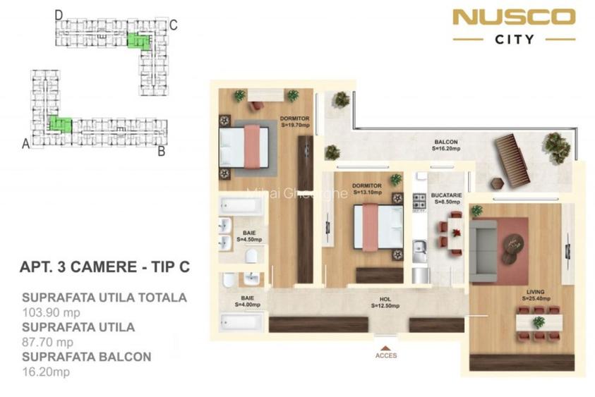 Prima închiriere apartament LUX - Nusco City, Sector 1, București - 13