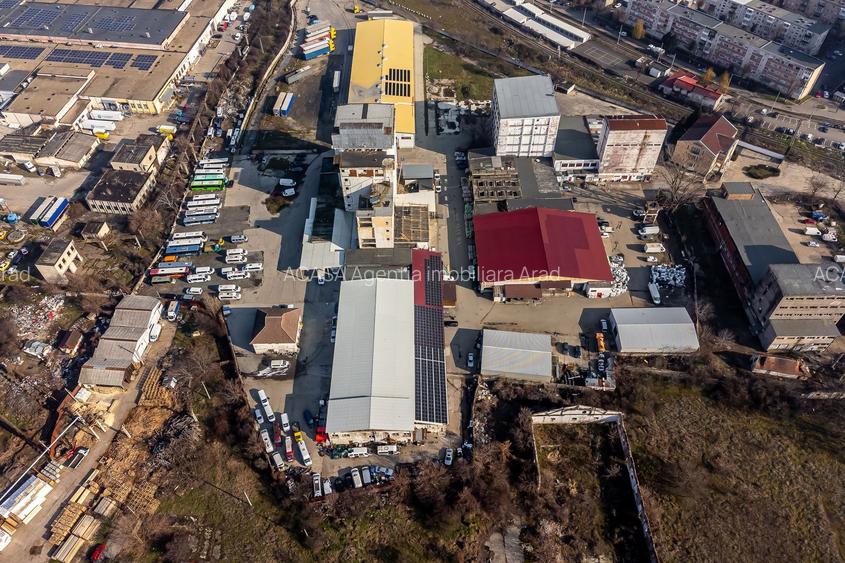 Platforma industriala 3552 mp hale beton si 9883 mp teren - 2