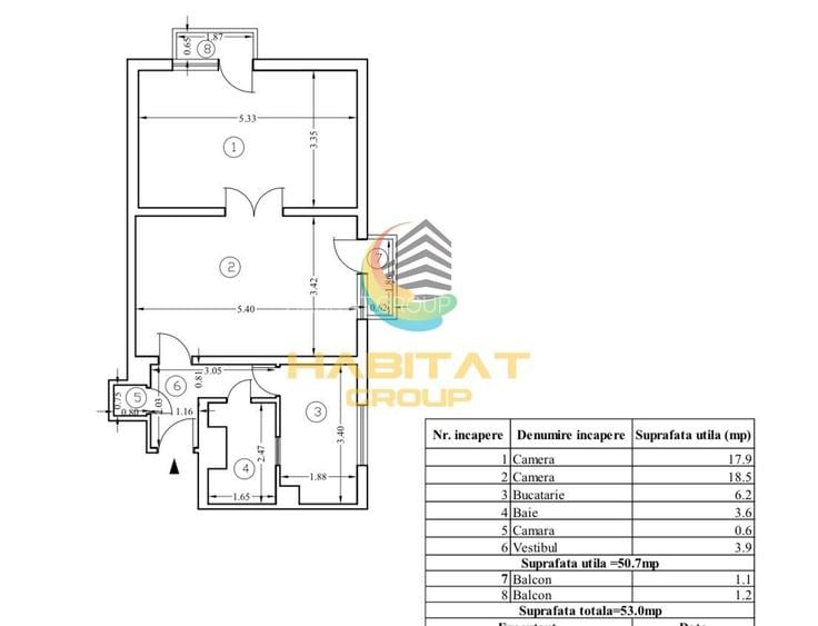 Vanzare Apartament De 2 Camere 51mp Sos. Giurgiului Sector 4 - 1