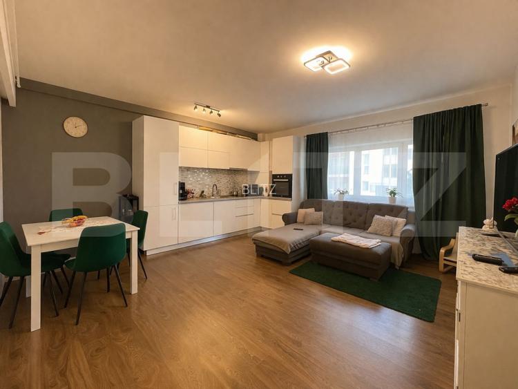 Apartament modern 3 camere, 66 mp, gradina, parcare, zona Teilor - 2