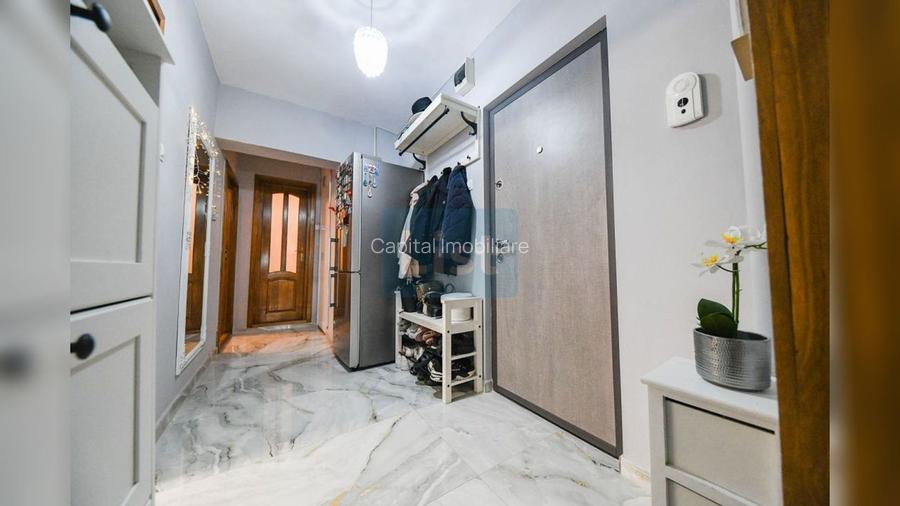 Aparatament 2 camere+ garaj, et intermediar, zona Biblioteca Judeteana - 11