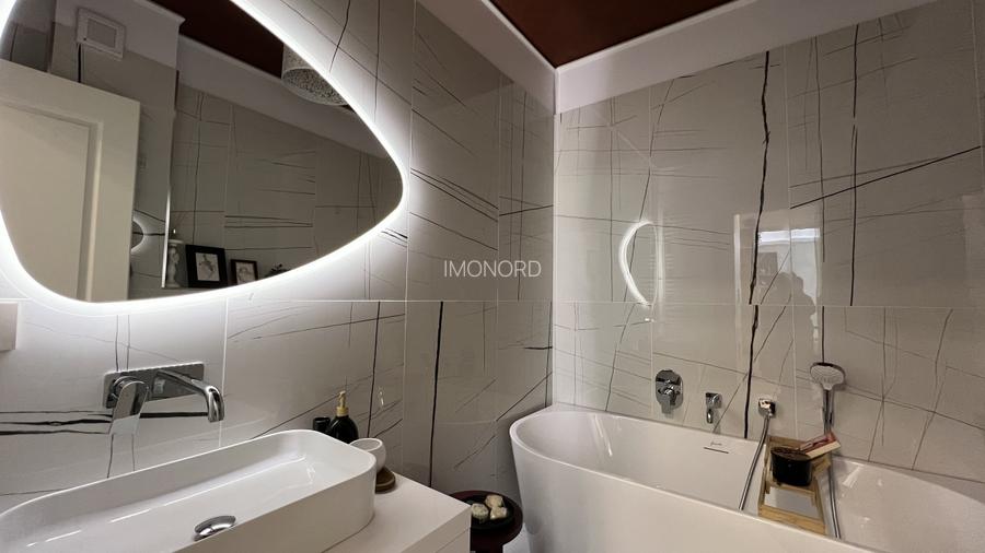 Unirii bloc 2023, apartament mobilat complet, terasa, gradina si garaj ! - 11