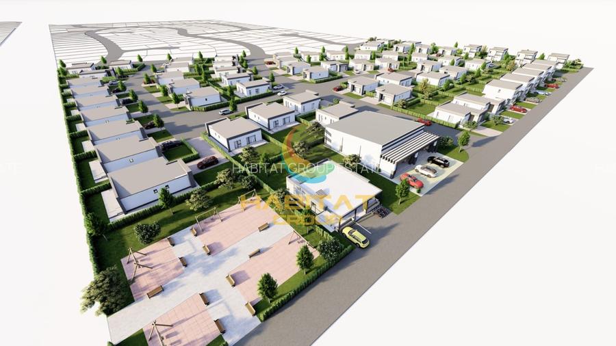 VILĂ MODERNĂ P+1 – 4 Camere, 3 Băi și Stație STB la intrare | Teren 323 mp - 4