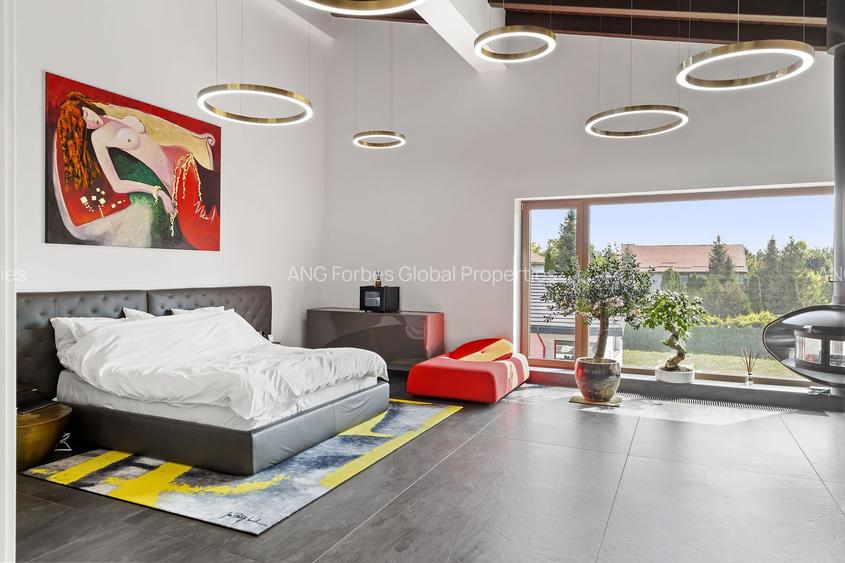 Vilă Nouă de Lux cu Piscină și Spa în Zona Selectă Snagov - 20