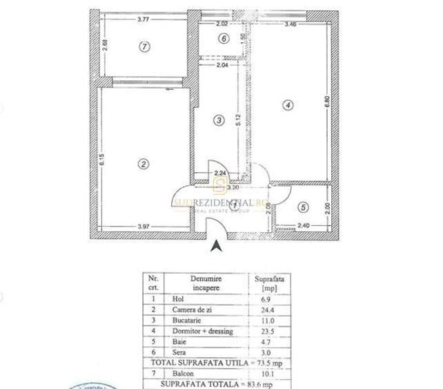 Apartament in zona Eroii Revolutiei - 2 camere, finisat premium - 1
