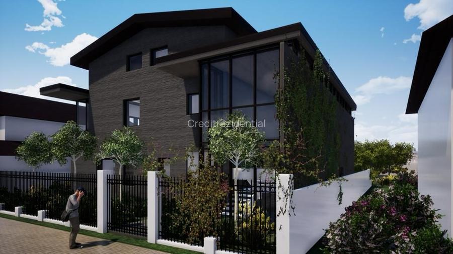 Vilă individuală- P+1+M | 19 camere | 400 mp utili/ 8 parcari - 20