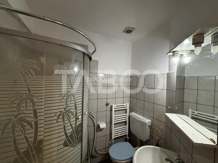 Garsoniera de vanzare  22mpu mobilata si utilata Stefan cel Mare Sibiu - 6