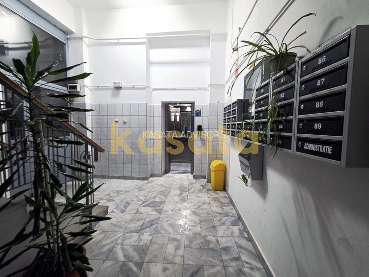 Garsonieră spațioasă Bd. Unirii | Etaj 5/8 | Pază | Vedere liniștită | - 14