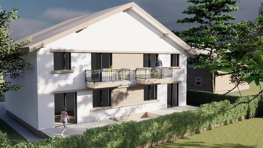 Casa tip Duplex - 2 dormitoare - 2 bai - 325 mp teren - 7