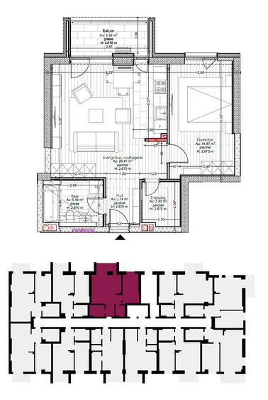 Apartament 2 camere direct de la dezvoltator, zona Take Ionescu, Vivalia Grand - 7