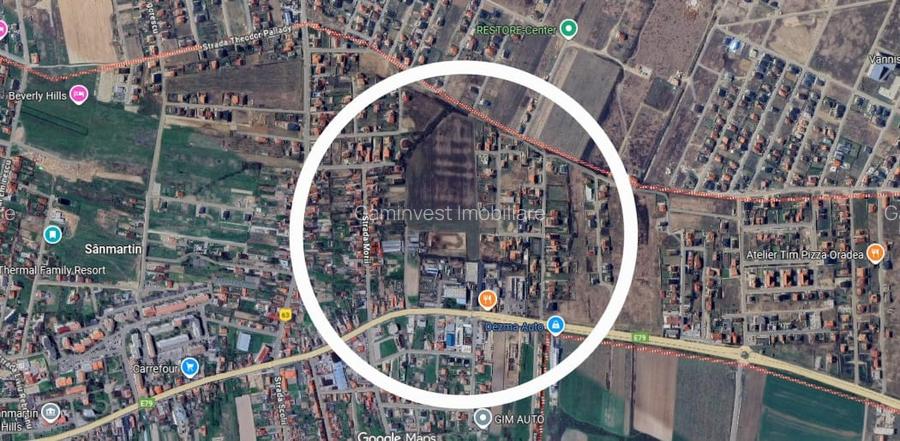 Parcele de teren intravilan de vanzare,Sanmartin,Oradea,Bihor - 2