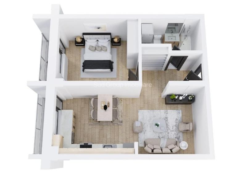 Apartamente Premium 2026 in  Inima Craiovei / finisaje de TOP -2 min.de  Ramada - 6