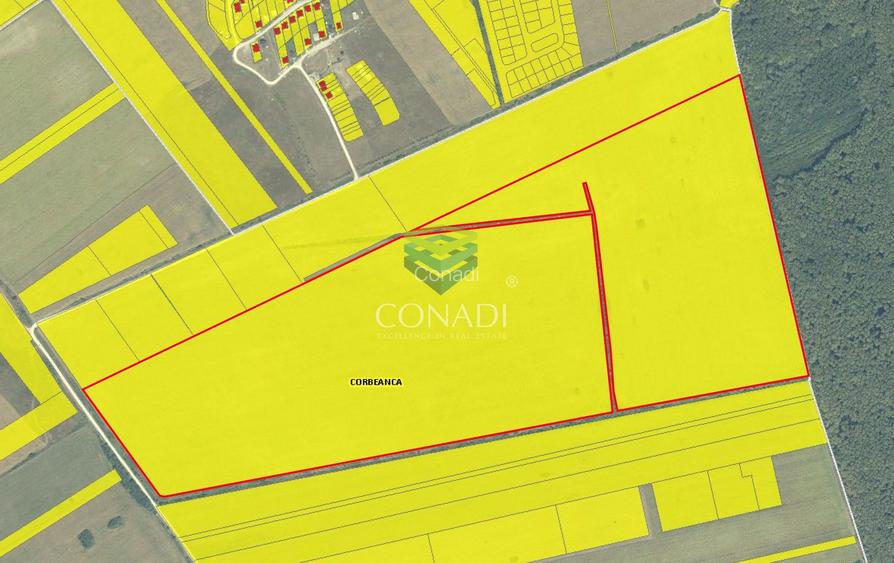 Corbeanca- Teren 45 Ha cu PUZ aprobat - 1