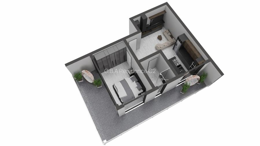 Apartament 2 camere Mamaia Nord - OBA Residence - Predare Decembrie 2025 - 5