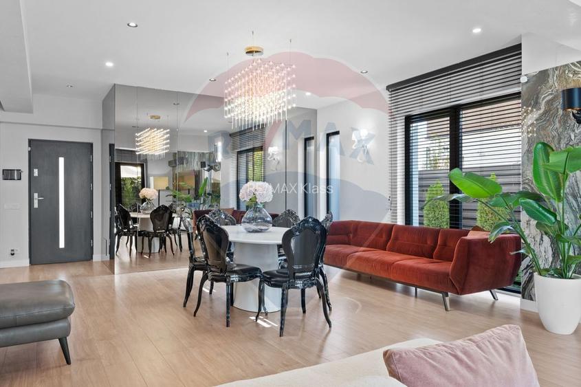 Vila luminoasa, mobilata si utilata Corbeanca / ansamblu cu piscina - 30