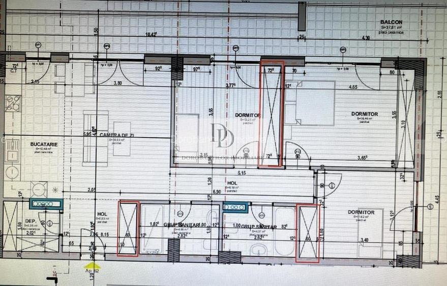 Penthouse Panoramic 4 camere | Terasă 38 mp | 2 parcări | Iris–Oașului - 1