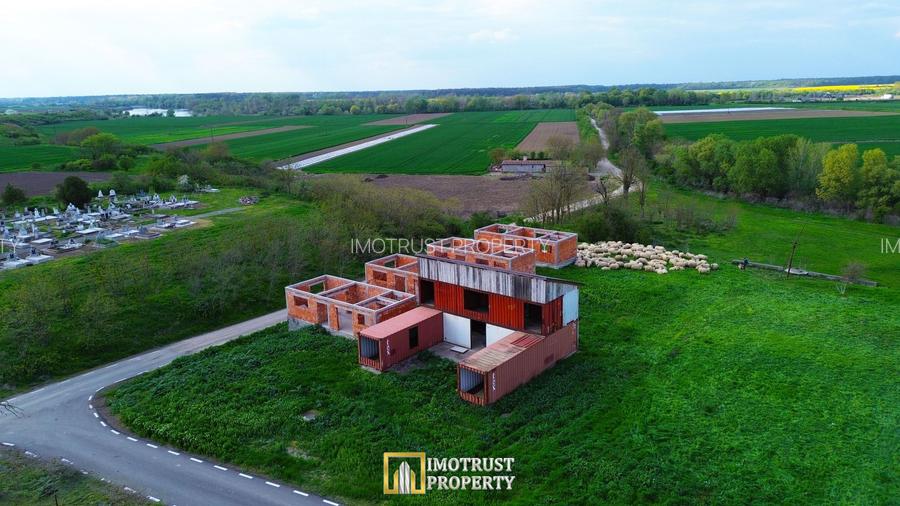 Casă modernă P+1 din containere – teren 575 mp – la 14km de Arad - 5