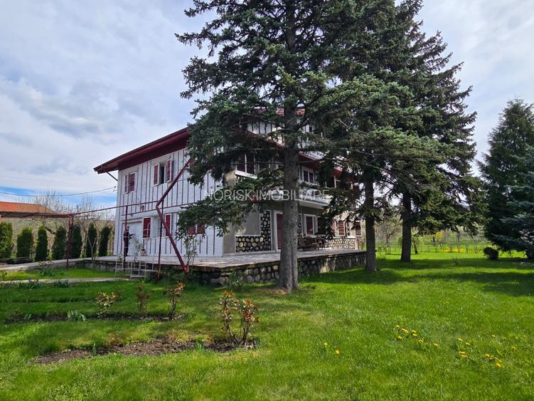 Refugiu de weekend sau business turistic, vila spatioasa, teren 1632 mp - 2