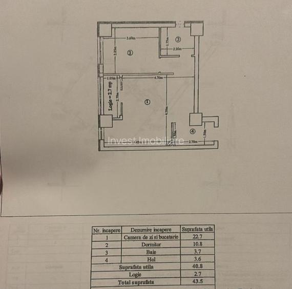 APARTAMENT CU 2 CAMERE , OPEN-SPACE, ETAJ INTERMEDIAR, CAPAT CUG-VISOIANU - 9