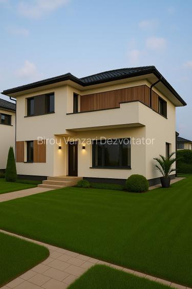 Casa de vanzare Chiajna Promenada 300-420mp teren - 12