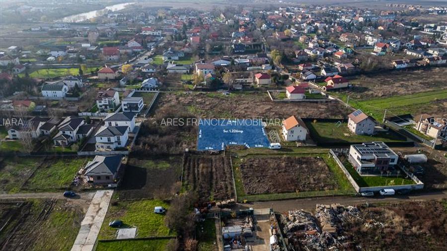 CORBEANCA ,TEREN INTRAVILAN 1266 MP,DESCHIDERE 30 M,GAZ,CURENT,CANALIZARE - 4