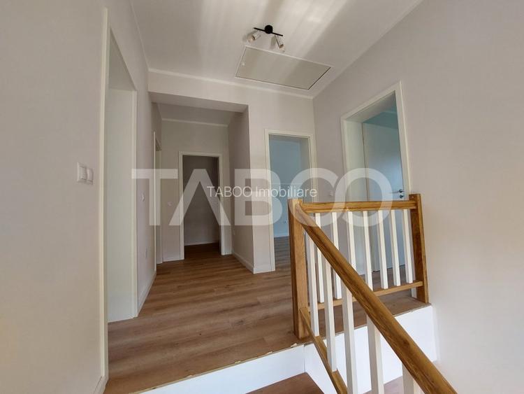 Casa de vanzare 4 camere 3 bai 119 mp cu teren 470 metri in Talmaciu - 11