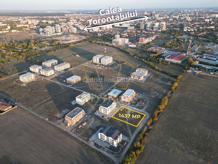 COM 0% Teren de bloc cu 22 de apartamente si utilitati | Torontalului - 5
