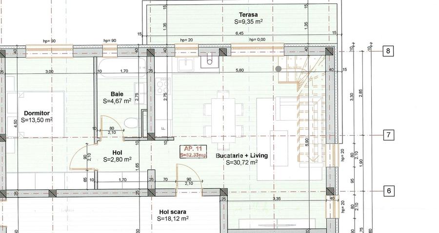 Penthouse cu scara interioara deosebita, 3 camere si 2 bai langa Lidl. - 1