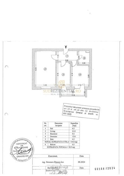 Apartament 2 camere decomandat,  Parcare, Bd. Metalurgiei - 16
