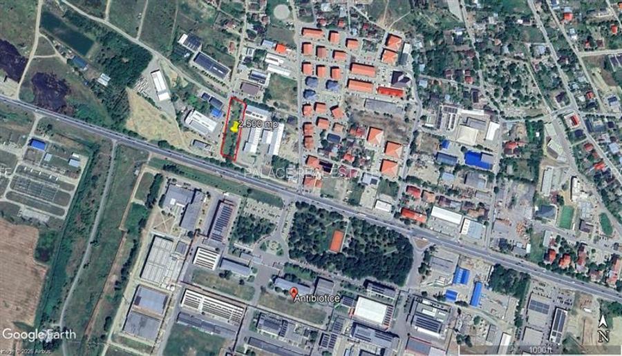 Teren 2500 mp,  vis a vis de Antibiotice - 2