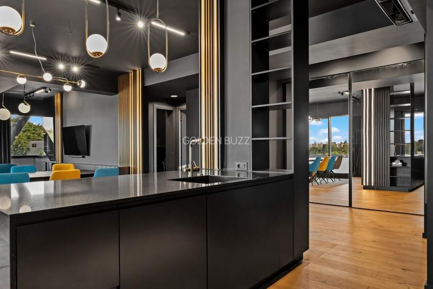 Apartament 3 camere lux | 140 mp | 33 mp terasă | Șos. Petricani - 25