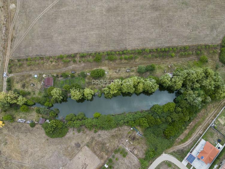 Teren de 7900 mp cu baltă de pescuit în Frumușeni - 9