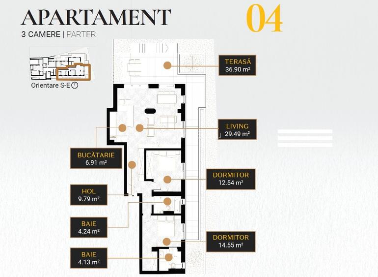 Parter Nou cu Gradina de Vanzare - Zona Unirii Bucuresti - Bloc 2026 - 5