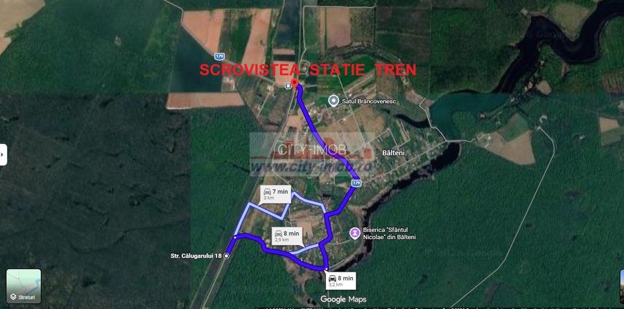 VANZARE TEREN, Sat.Balteni, com. Peris, Padurea Scrovistea, jud IIlfov - 13